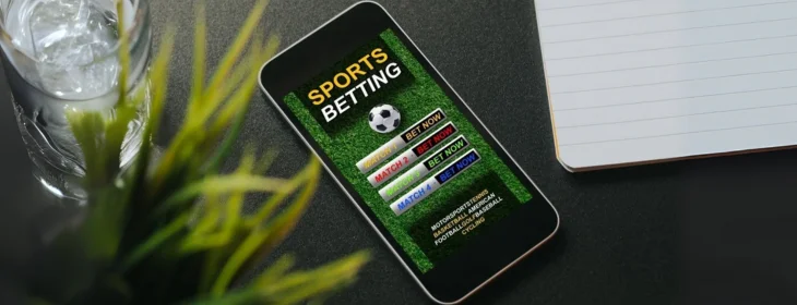 Fun games banner with dice and tokens